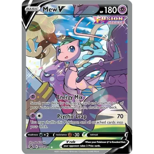 Mew V (Alternate Full Art) Near Mint