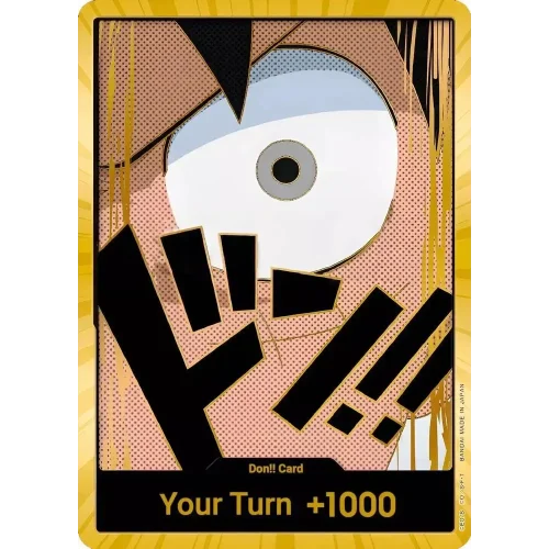 DON!! Luffy Gold  Near Mint