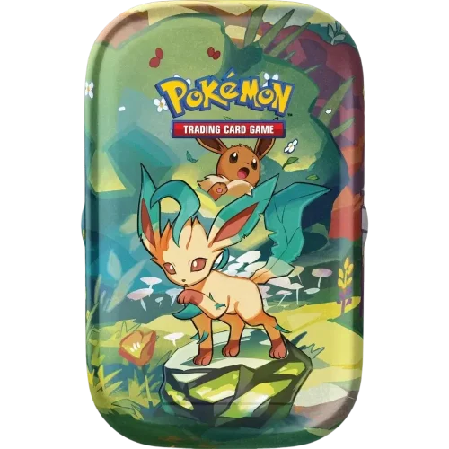 Mini Tin  Leafeon Prismatic (Ingles)