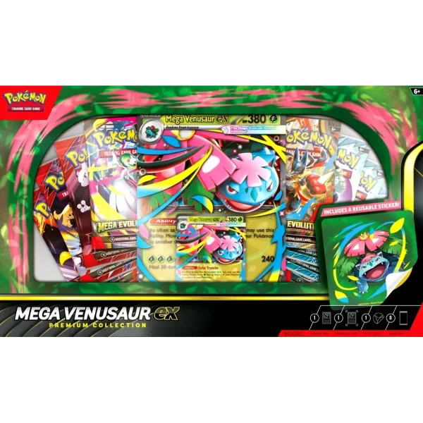 Mega Venusaur ex Premium (Ingles)