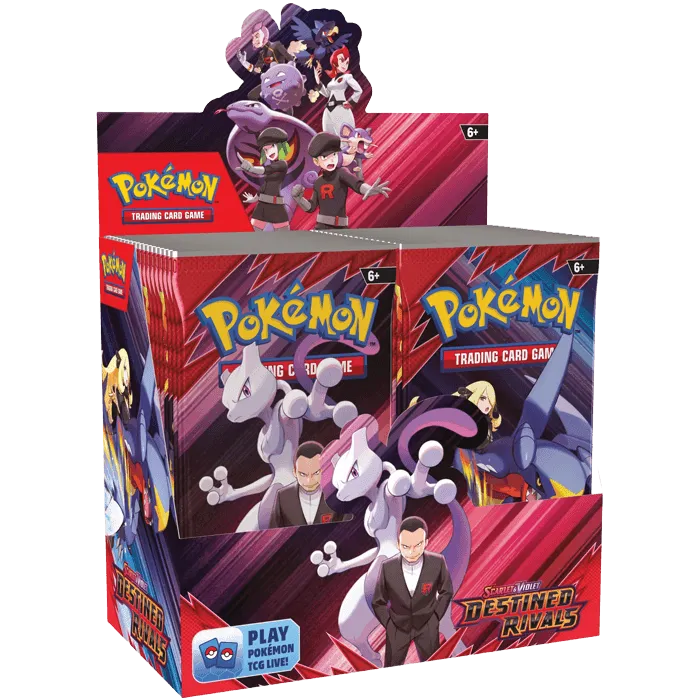 Pokémon Destined Rivals Booster Box (Inglés)