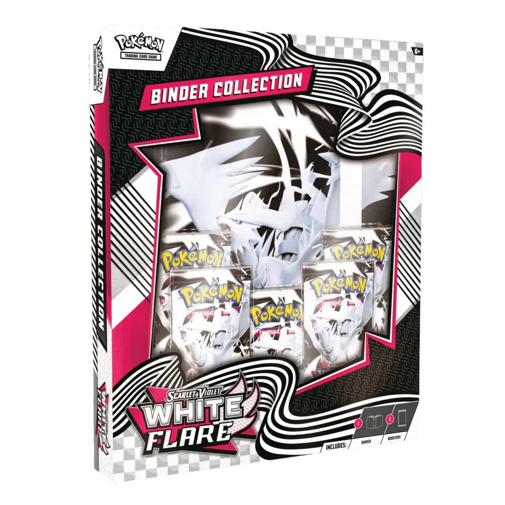 White Flare Binder (Inglés)