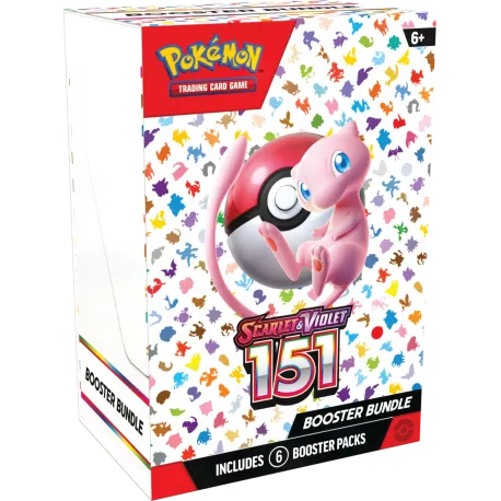 Scarlet Violet 151 Booster Bundle (Inglés)