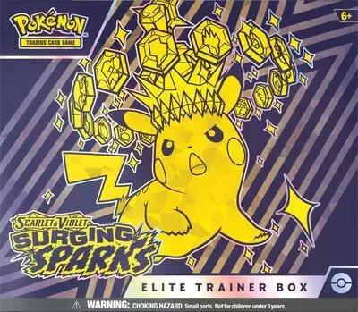 Surging Sparks Elite Trainer Box (Inglés)
