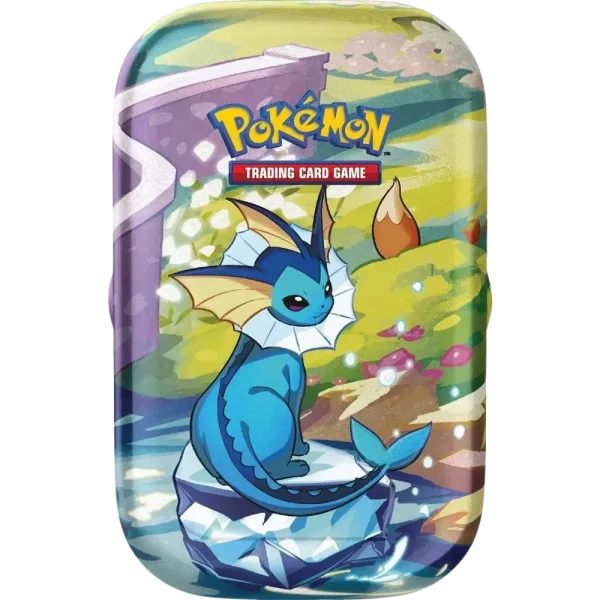 Mini Tin Vaporeon Prismatic (Ingles)