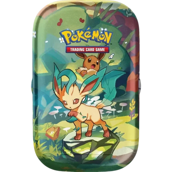 Mini Tin  Leafeon Prismatic (Ingles)