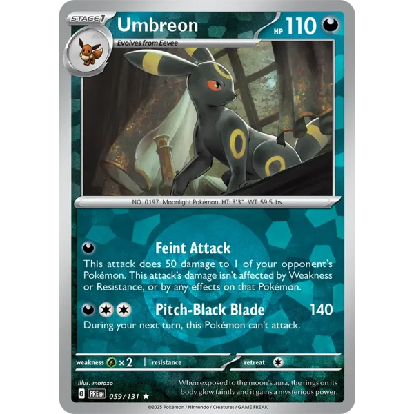 Umbreon Poke Ball (Ingles) NM