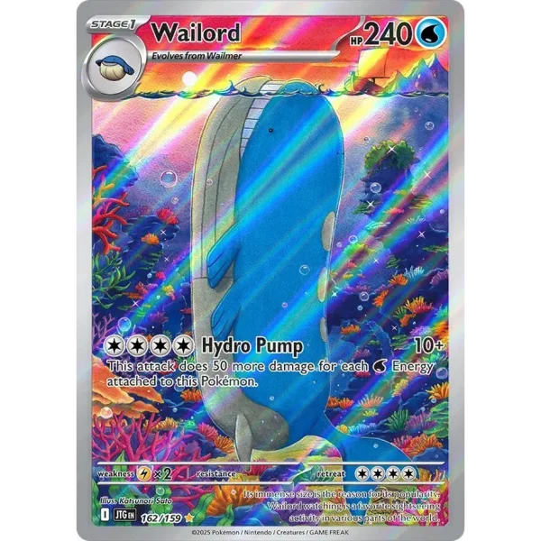 Wailord 162 (Español) NM