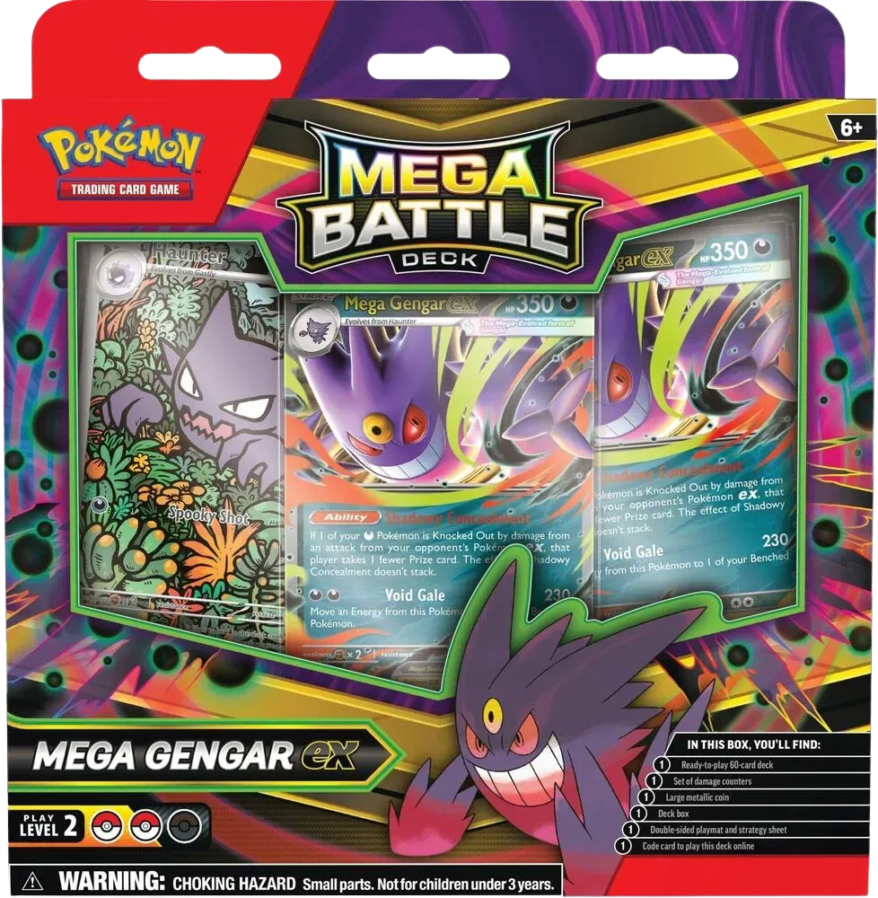 Gengrar Mega Battle Deck (Inglés)