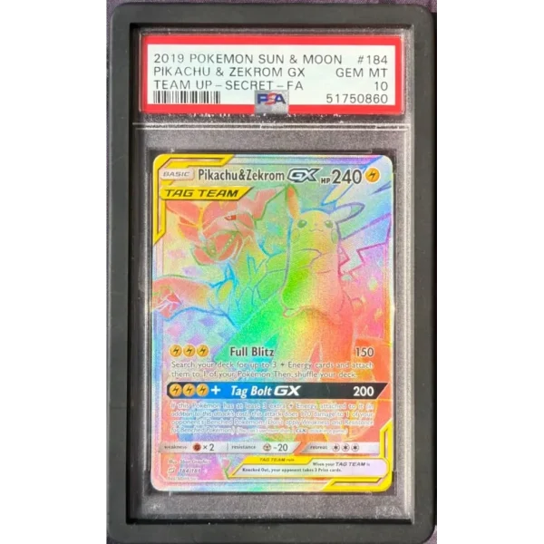 Pikachu & Zekrom Secret PSA 10