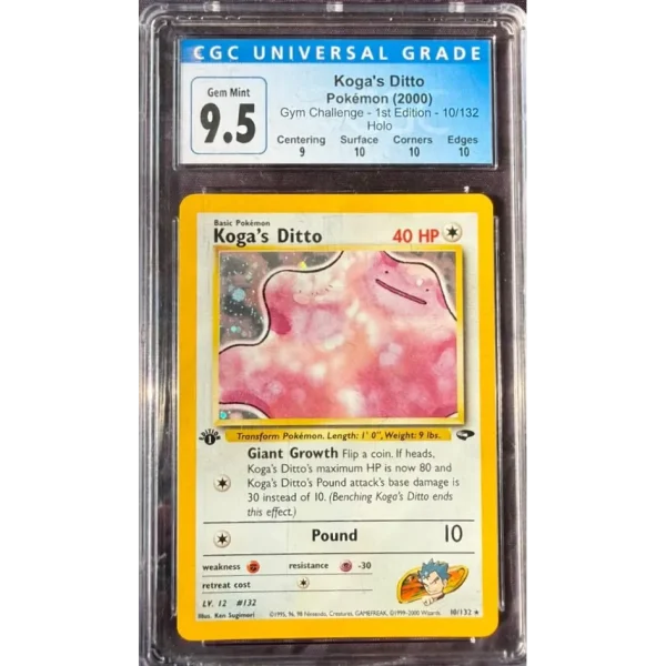 Ditto 1st Holo CGC 9.5