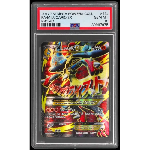 luu_resultado M Lucario EX PSA 10