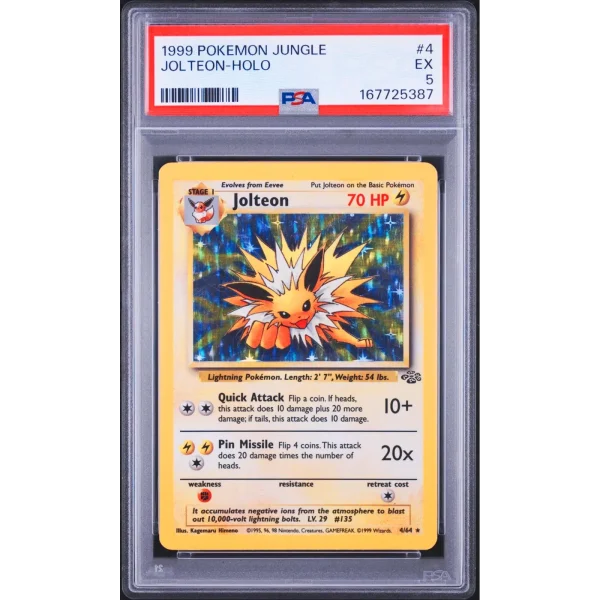 Jolteon Holo PSA 5